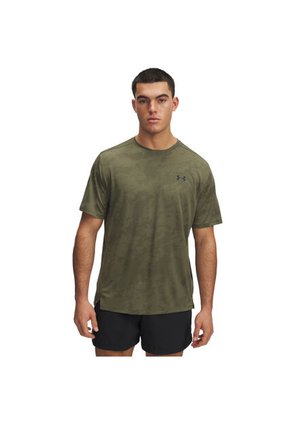 Camiseta Hombre Under Armour TECH VENT JCQRD SS Verde Under Armour