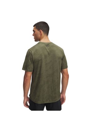 Camiseta Hombre Under Armour TECH VENT JCQRD SS Verde Under Armour