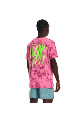 Camiseta UA RUN ANYWHERE SS T Rosado HOMBRE 1377852-659-QSU Under Armour
