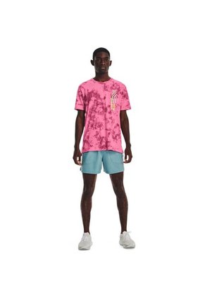 Camiseta UA RUN ANYWHERE SS T Rosado HOMBRE 1377852-659-QSU Under Armour