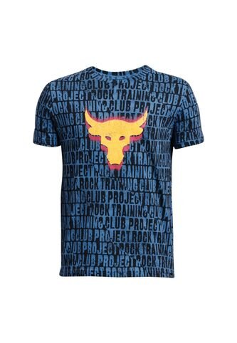 Camiseta Niño UNDER ARMOUR PJT RCK B SS BB PT Azul Under Armour Under Armour