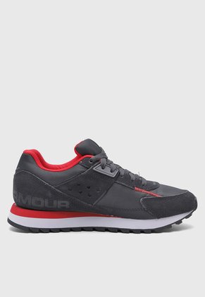 Tenis UNDER ARMOUR Essential Runner Gris