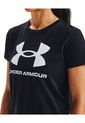 CAMISETA UNDER ARMOUR NEGRO MUJER LIVE SPORTSTYLE GRAP 1356305-001-N11 Under Armour de Under Armour