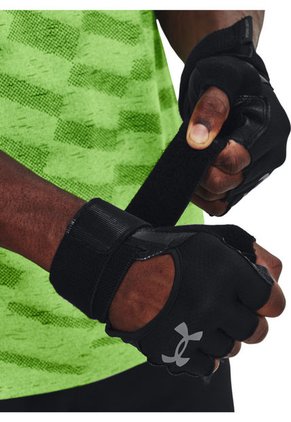 Guantes De Entrenamiento UA Weightlifting Para Hombre Negro Under Armour 1369830-001-N11 Under Armour