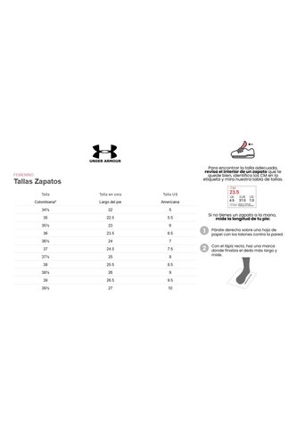 Tenis Mujer Under Armour W Ascend Gris Under Armour Under Armour