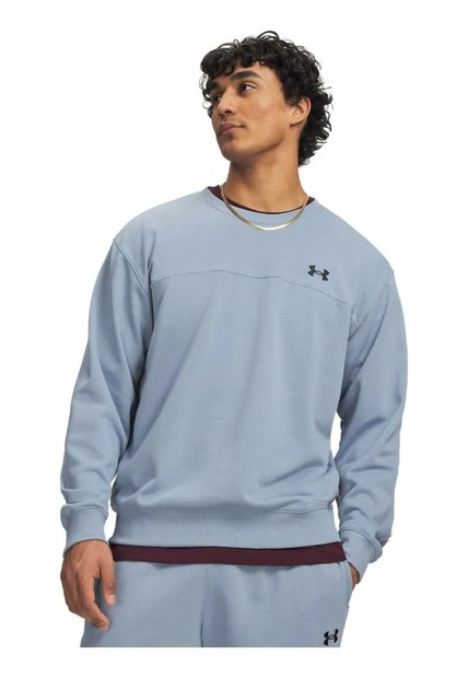 Buzo Hombre Under Armour Rival Crew Azul Under Armour