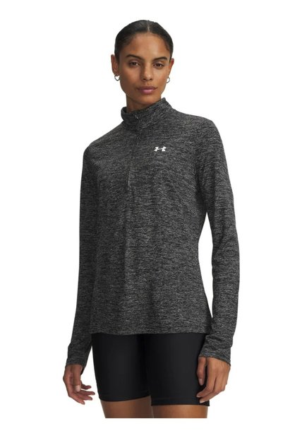 Buzo Mujer Under Armour Tech 1/2 Zip Twist Negro Under Armour