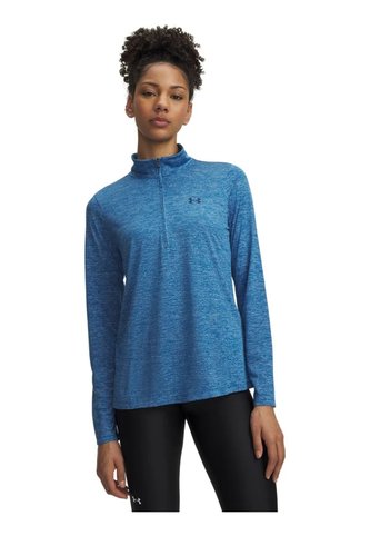 Buzo Mujer Under Armour Tech 1/2 Zip Twist Azul Under Armour Under Armour