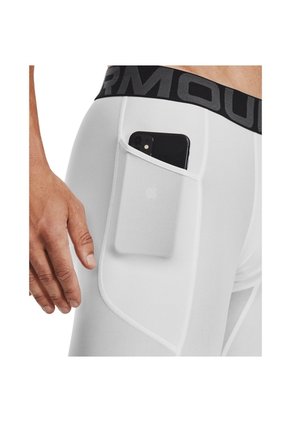Short Blanco Hombre UA HG ARMOUR SHORTS 1361596-100-022 Under Armour