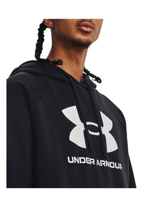 Saco Hombre UNDER ARMOUR RIVAL FLEECE LOGO HD Negro Under Armour