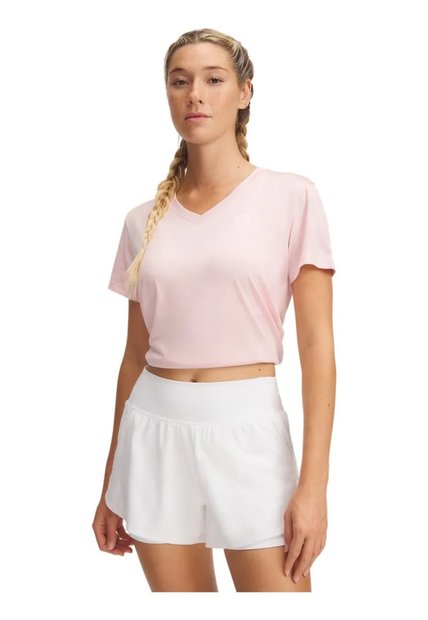 Camiseta Manga Corta Mujer Under Armour Tech Twist Rosado Under Armour