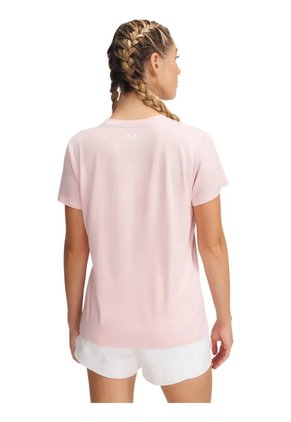 Camiseta Manga Corta Mujer Under Armour Tech Twist Rosado Under Armour