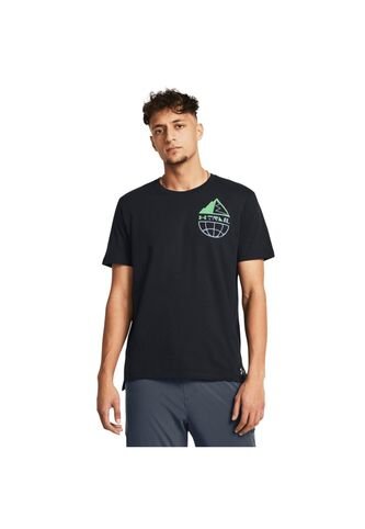 Camiseta Hombre UNDER ARMOUR RUN TRAIL SHORTSLEEV Negro Under Armour Under Armour