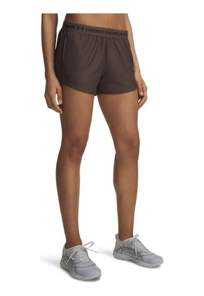 Short Mujer Under Armour Tech Play Up Shorts Marrón Under Armour