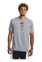 Camiseta Hombre UNDER ARMOUR CURRY BOBBLE HEAD SS Gris Under Armour de Under Armour