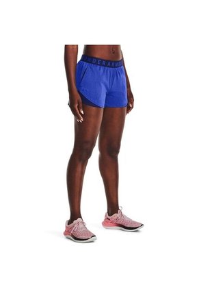 Short Under Armour Play Up Twist 3.0 Mujer-Azul