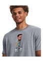 Camiseta Hombre UNDER ARMOUR CURRY BOBBLE HEAD SS Gris Under Armour de Under Armour