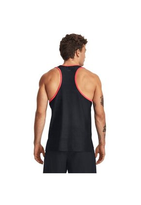 Camiseta Hombre UNDER ARMOUR RUN EVERYWHERE SINGL Negro Under Armour