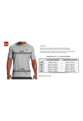 Camiseta Under Armour Bthreadborne Ss -Gris Claro