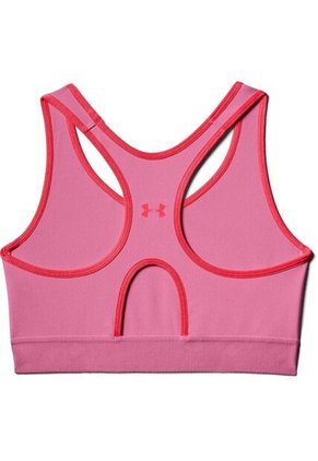 Top Under Armour Sjt Armour Mid Keyhole Para Mujer-Rosa