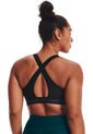 SUJETADOR UNDER ARMOUR NEGRO MUJER UA CROSSBACK MID BRA 1361034-001-N11 Under Armour de Under Armour