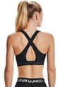 SUJETADOR UNDER ARMOUR NEGRO MUJER UA CROSSBACK MID BRA 1361034-001-N11 Under Armour de Under Armour