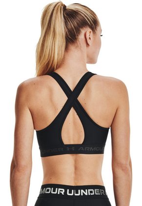 SUJETADOR UNDER ARMOUR NEGRO MUJER UA CROSSBACK MID BRA 1361034-001-N11 Under Armour