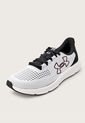 Tenis Running Blanco-Negro-Rojo UNDER ARMOUR Charged Pursuit 3 Big Logo de Under Armour