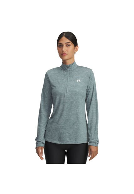 Buzo Mujer Under Armour TECH 1/2 ZIP TWIST Azul Under Armour