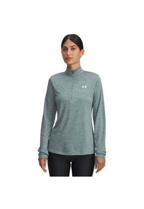 Buzo Mujer Under Armour TECH 1/2 ZIP TWIST Azul Under Armour