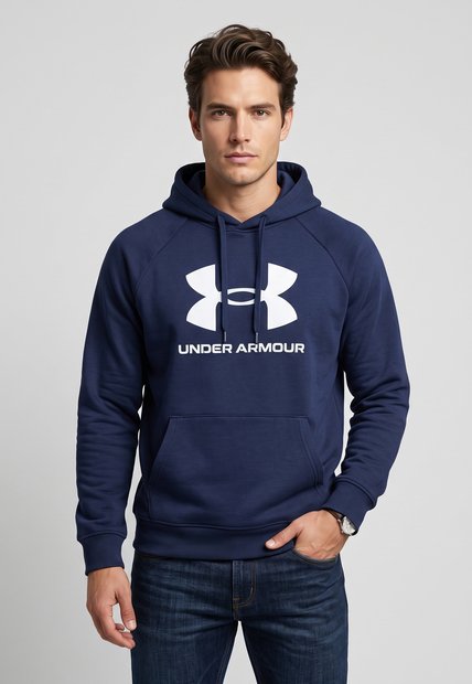 Hoodie UNDER ARMOUR Rival Azul