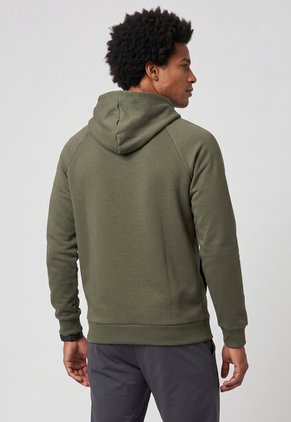 Hoodie UNDER ARMOUR Rival Verde Oliva