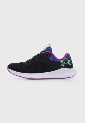 Tenis Training Negro-Magenta-Verde Menta UNDER ARMOUR Charged Aurora