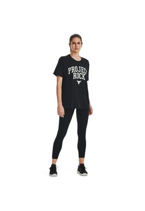 Camiseta PJT ROCK HWT CAMPUS Negro MUJER 1377449-001-N11 Under Armour