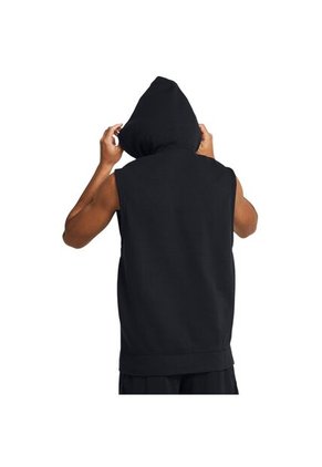 Chaqueta Hombre UNDER ARMOUR CURRY FLEECE SLV HOO Negro Under Armour