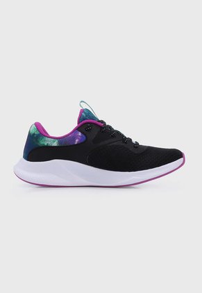 Tenis Training Negro-Magenta-Verde Menta UNDER ARMOUR Charged Aurora
