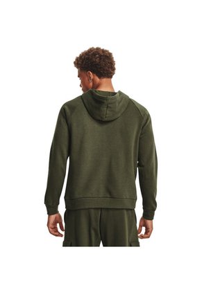 Saco Hombre UNDER ARMOUR RIVAL FLEECE LOGO HD Verde Under Armour