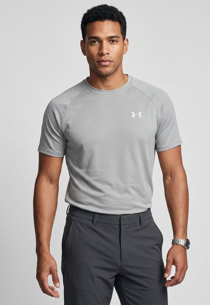 Camiseta Training UNDER ARMOUR Tech Textured  Gris