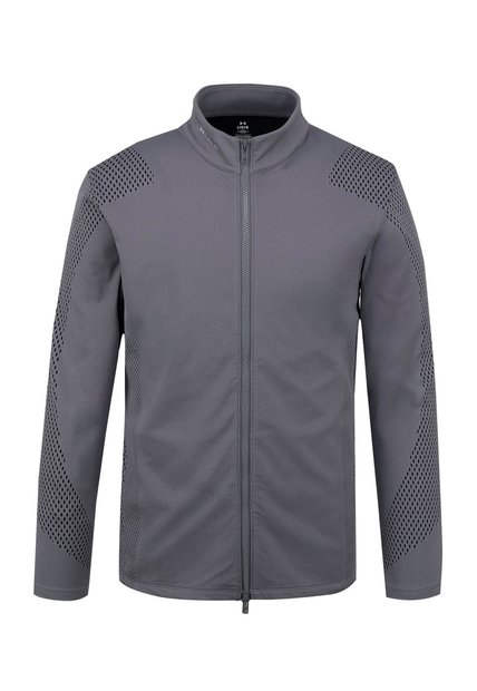 Camiseta Manga Larga Hombre Under Armour HALO ENGINEERED FZ Gris Under Armour