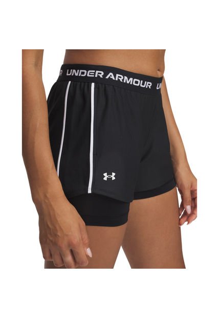 Short Mujer UNDER ARMOUR TCH PLY UP 2N1 SHRTS Negro Under Armour