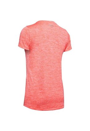 Camiseta Under Armour Tech Ssc Para Mujer-Rojo