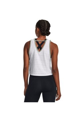 Camiseta Mujer UNDER ARMOUR RUN ANYWHERE TANK Blanco Under Armour