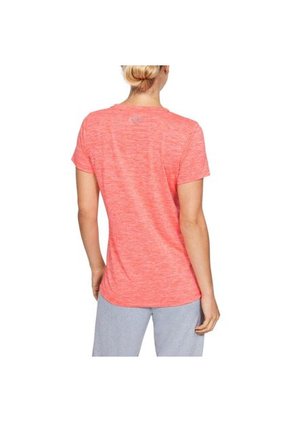 Camiseta Under Armour Tech Ssc Para Mujer-Rojo