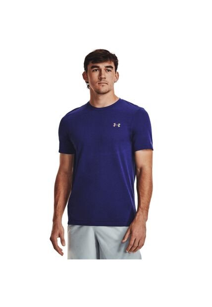 Camiseta Hombre UNDER ARMOUR UA RUSH SEAMLESS LEG Azul Under Armour