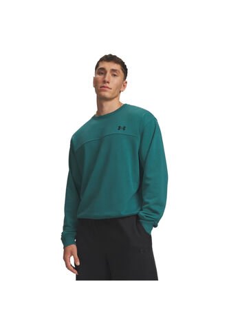 Buzo Hombre Under Armour UA RIVAL LW CREW Verde Under Armour Under Armour