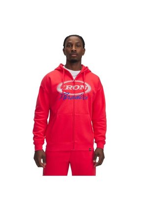 Buzo Hombre UNDER ARMOUR PJT ROCK ICON FLC FZ Rojo Under Armour