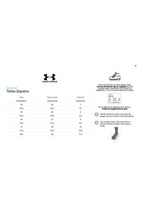 Tenis Hombre UNDER ARMOUR CH.QUICKER 2.1 Gris Under Armour