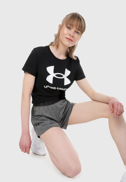 Camiseta Negro-Blanco UNDER ARMOUR UA Sportstyle Graphic.