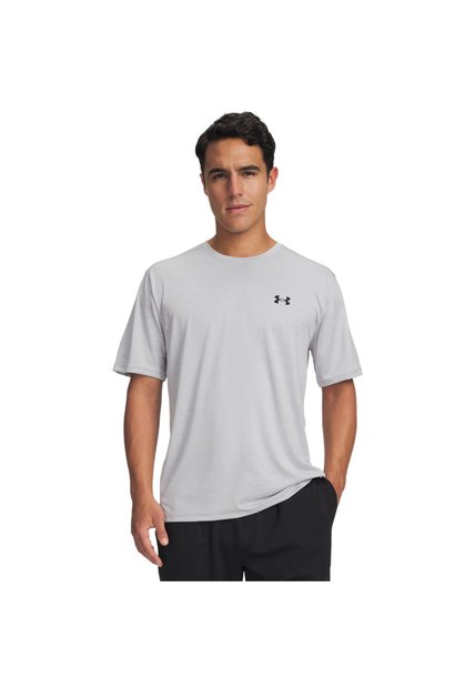 Camiseta Manga Corta Hombre Under Armour Tech Vent Gris Under Armour