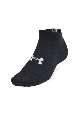 Medias Unisex UNDER ARMOUR UNISEX ESSNTL 6P LOW Negro Under Armour Under Armour